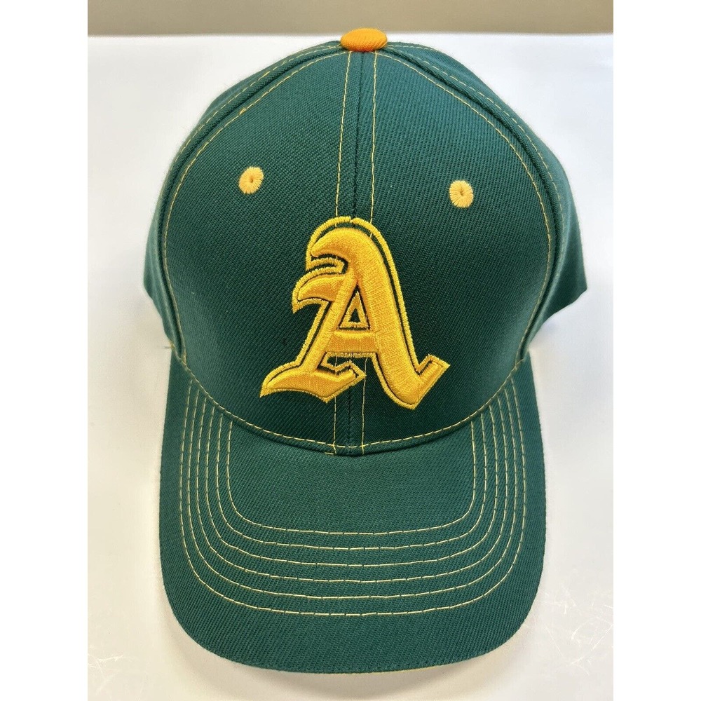 Oakland "A" Embroidered Logo Hat Strap Back Baseball Adjustable Cap Green New